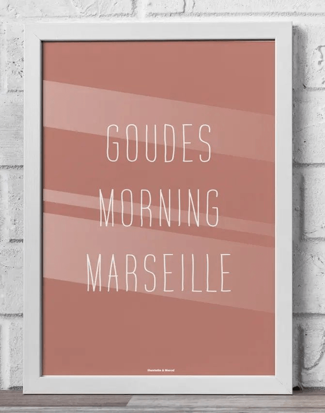 15 - Affiche Marseille Goudes