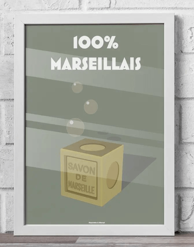 09 - Affiche Marseille savon