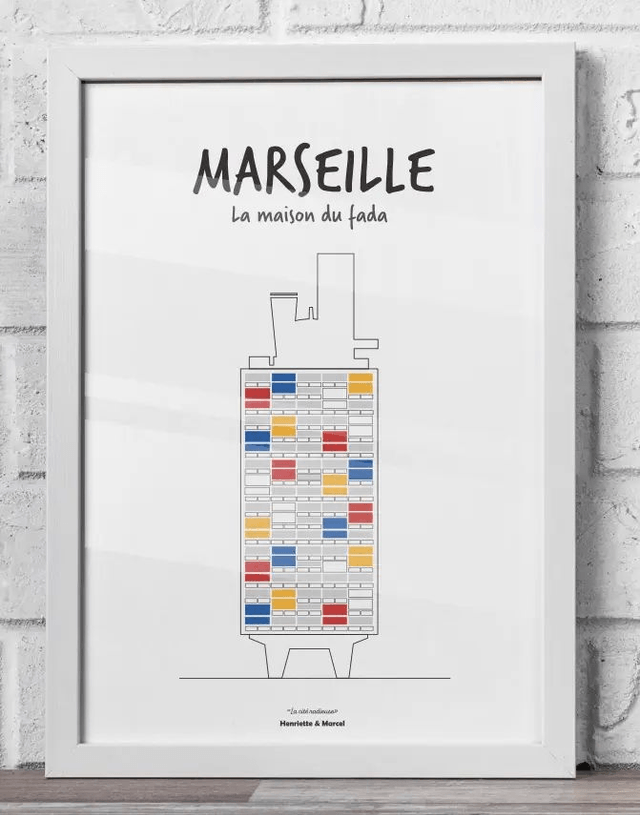 01 - Affiche ville Marseille