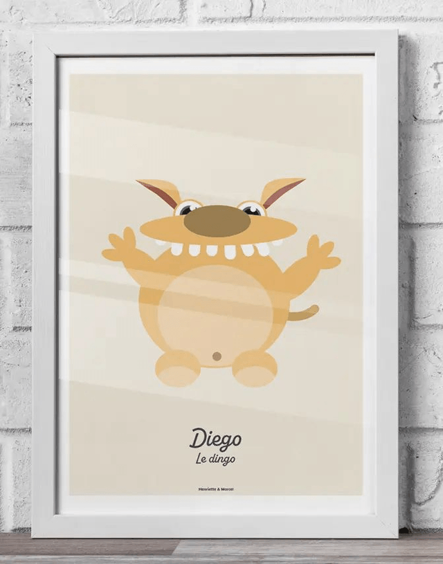04 - Affiche enfant dingo