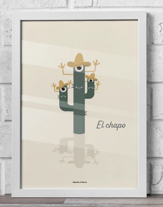 25 - Affiche enfant monstre