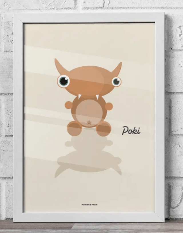 03 - Affiche enfant monstre