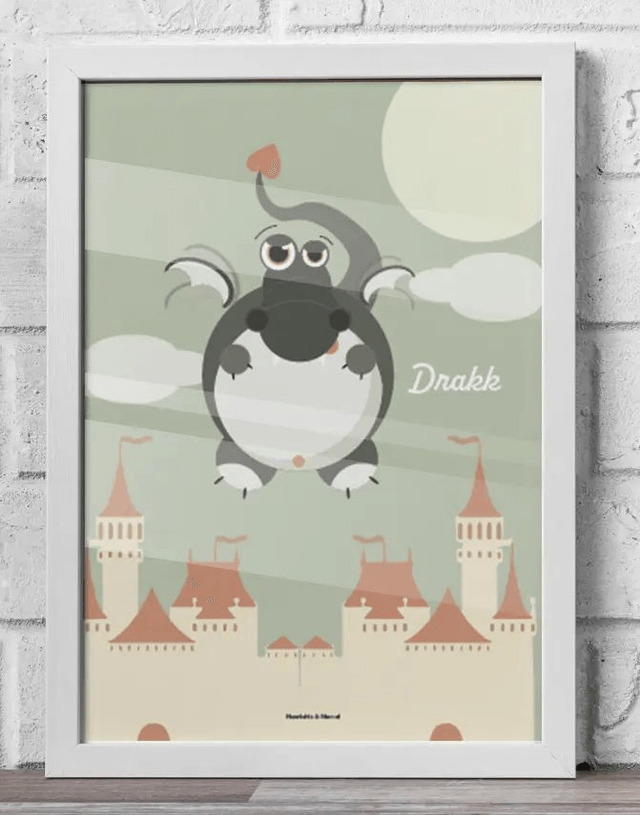 08 - Affiche enfant monstre