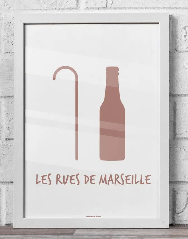 08 - Affiche Marseille Cannebière