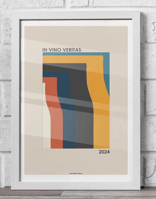 07 - Affiche vin style vintage
