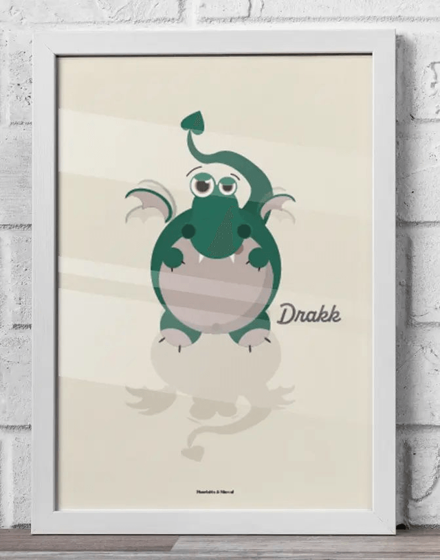 07 - Affiche enfant monstre