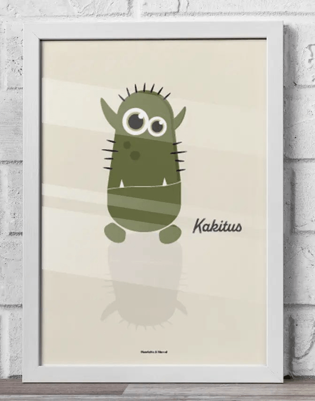 01 - Affiche enfant monstre