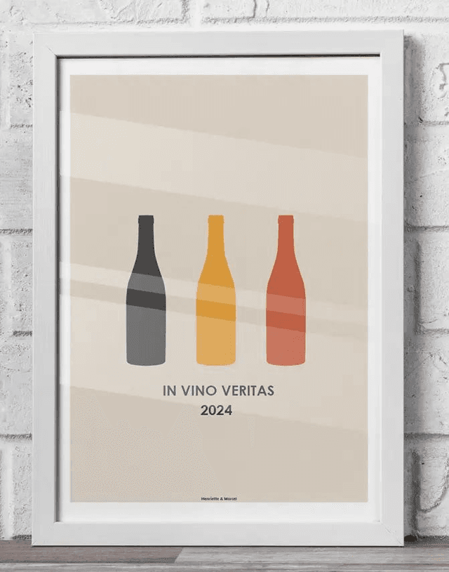 06 - Affiche vin style vintage