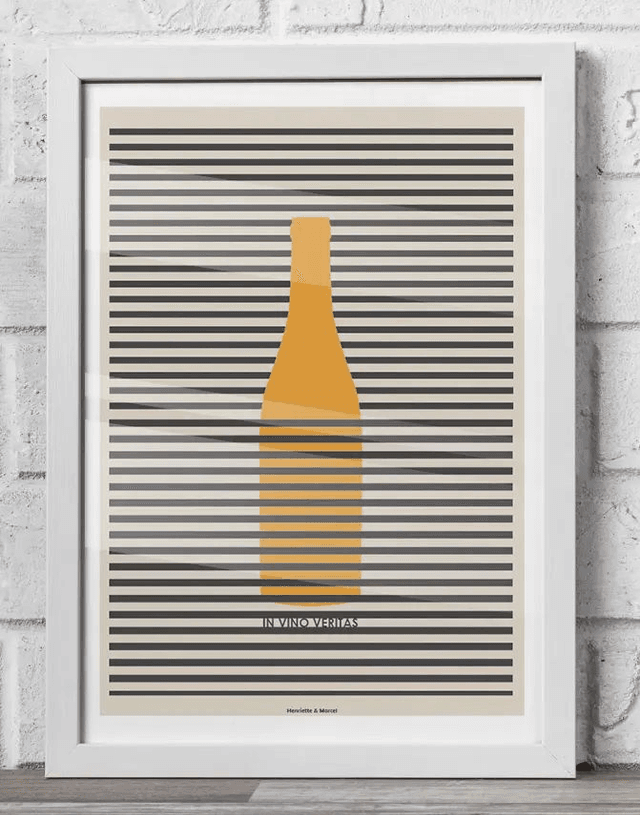 01 - Affiche vin style vintage