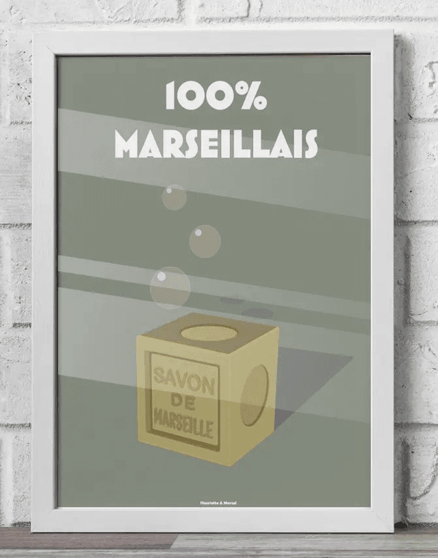09 - Affiche Marseille savon