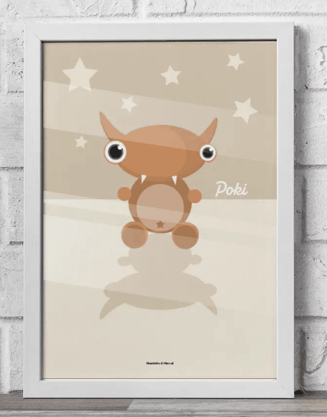 04 - Affiche enfant monstre