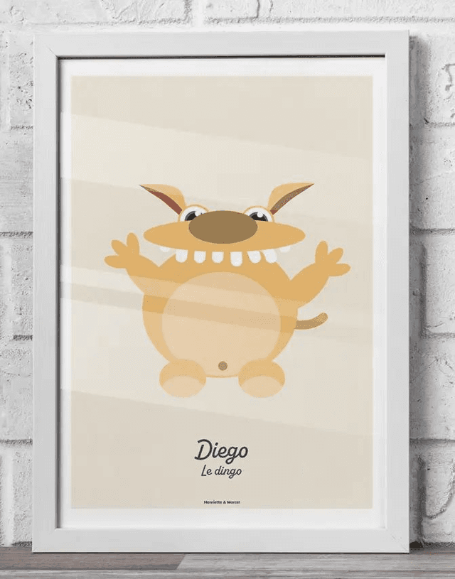 04 - Affiche enfant dingo