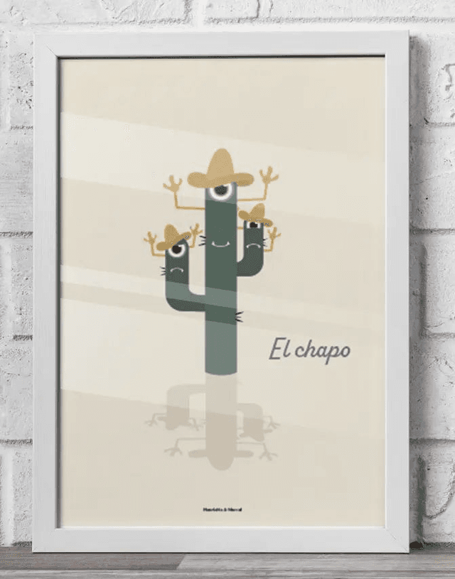 25 - Affiche enfant monstre