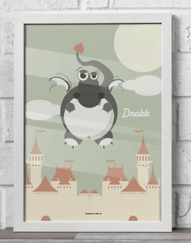 08 - Affiche enfant monstre