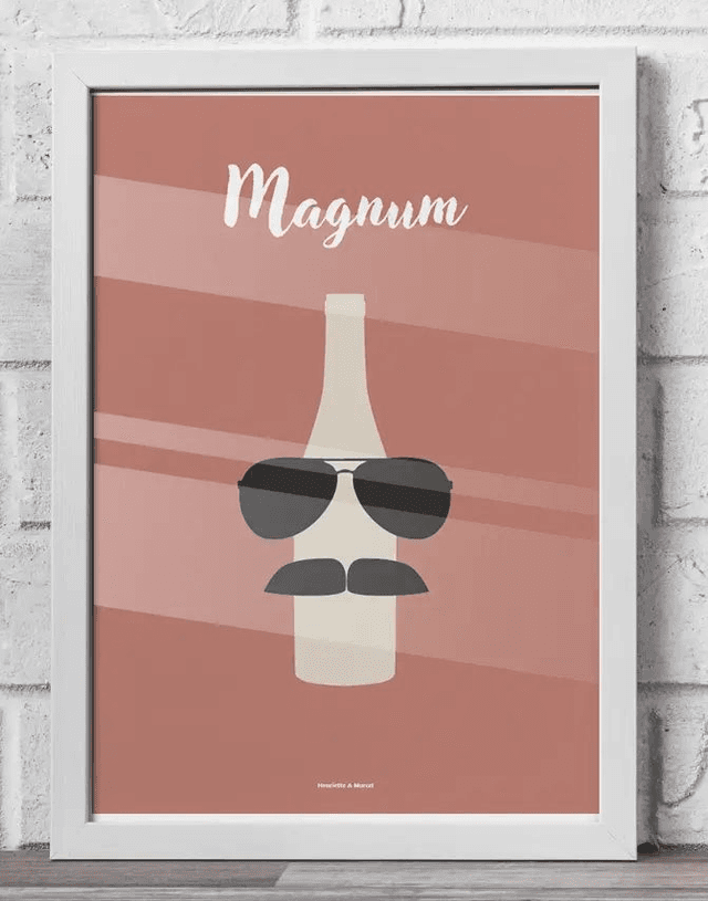 03 - Affiche vin Magnum
