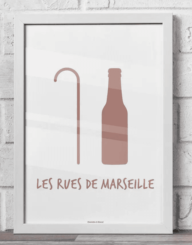 08 - Affiche Marseille Cannebière