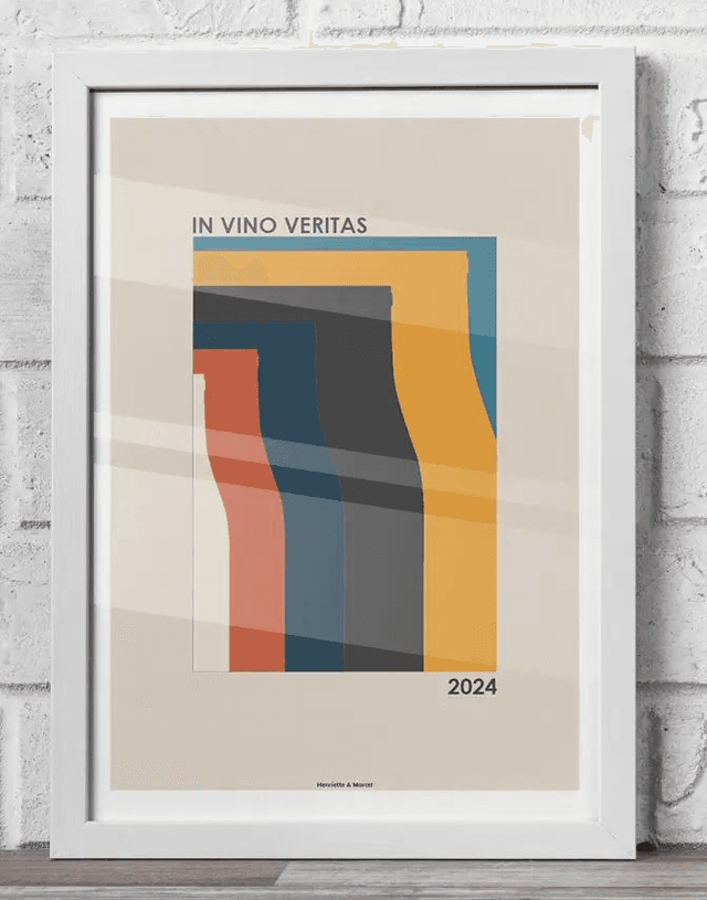 07 - Affiche vin style vintage