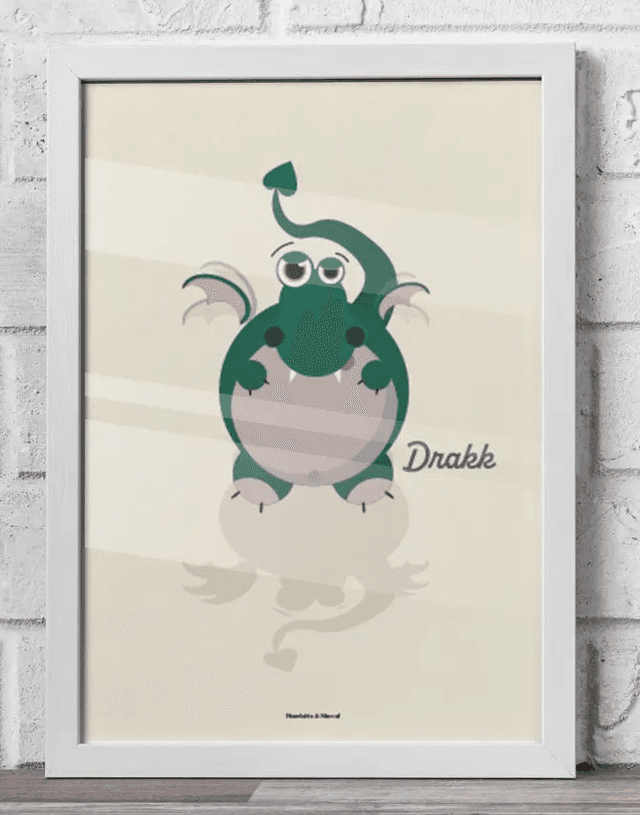 07 - Affiche enfant monstre