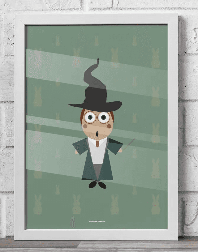 07 - Affiche enfant sorcier