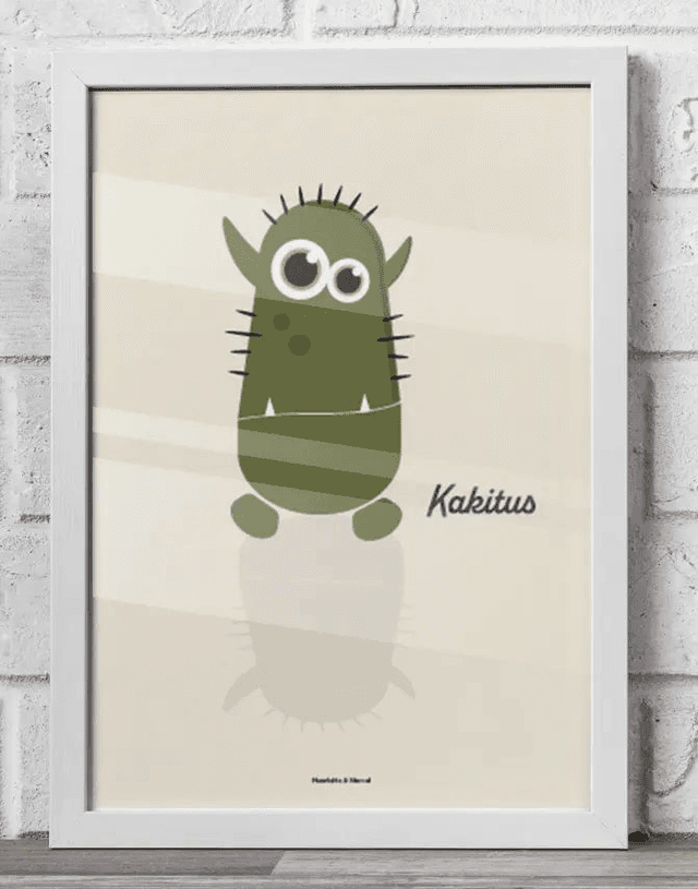 01 - Affiche enfant monstre